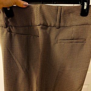 Apt. 9 Dress Pant Brown Plaid Women’s Size 16